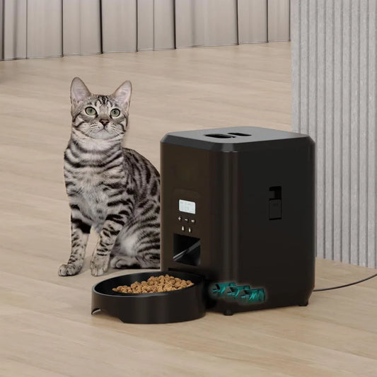 Distributore Automatico Cibo Cani Gatti - Timer Programmabile Smart