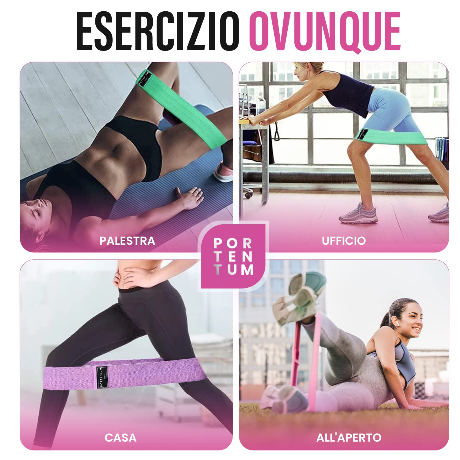 PORTENTUM Lower Body Exercise Set