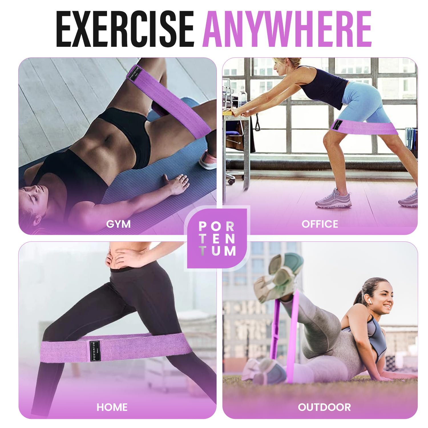PORTENTUM Lower Body Exercise Set