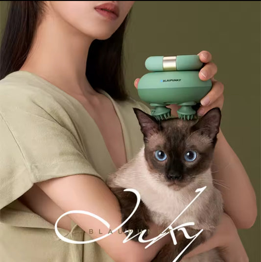 Nuovo massaggiatore per cuoio capelluto per animali domestici, massaggio alla testa, artiglio elettrico, estrazione dell'anima, artefatto per gatti, giocattolo per cani