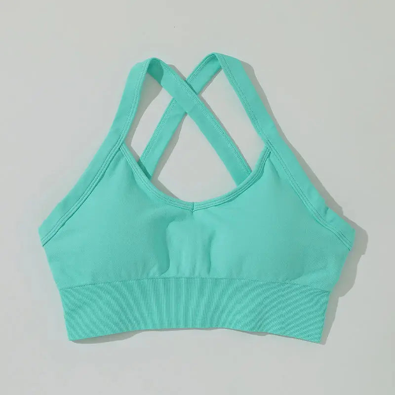 Custom Seamless Athletic Fitness Workout Wear Sports Activewear Women Yoga Pant and Bra 5 Piece Yoga Outfit Set Gym Fitness Sets