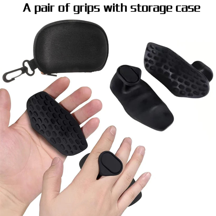 A Pair Gym Training Accessories Non-Slip Workout Grips Rubber Grips for Weight Lifting, Pull-Ups & Gym Training