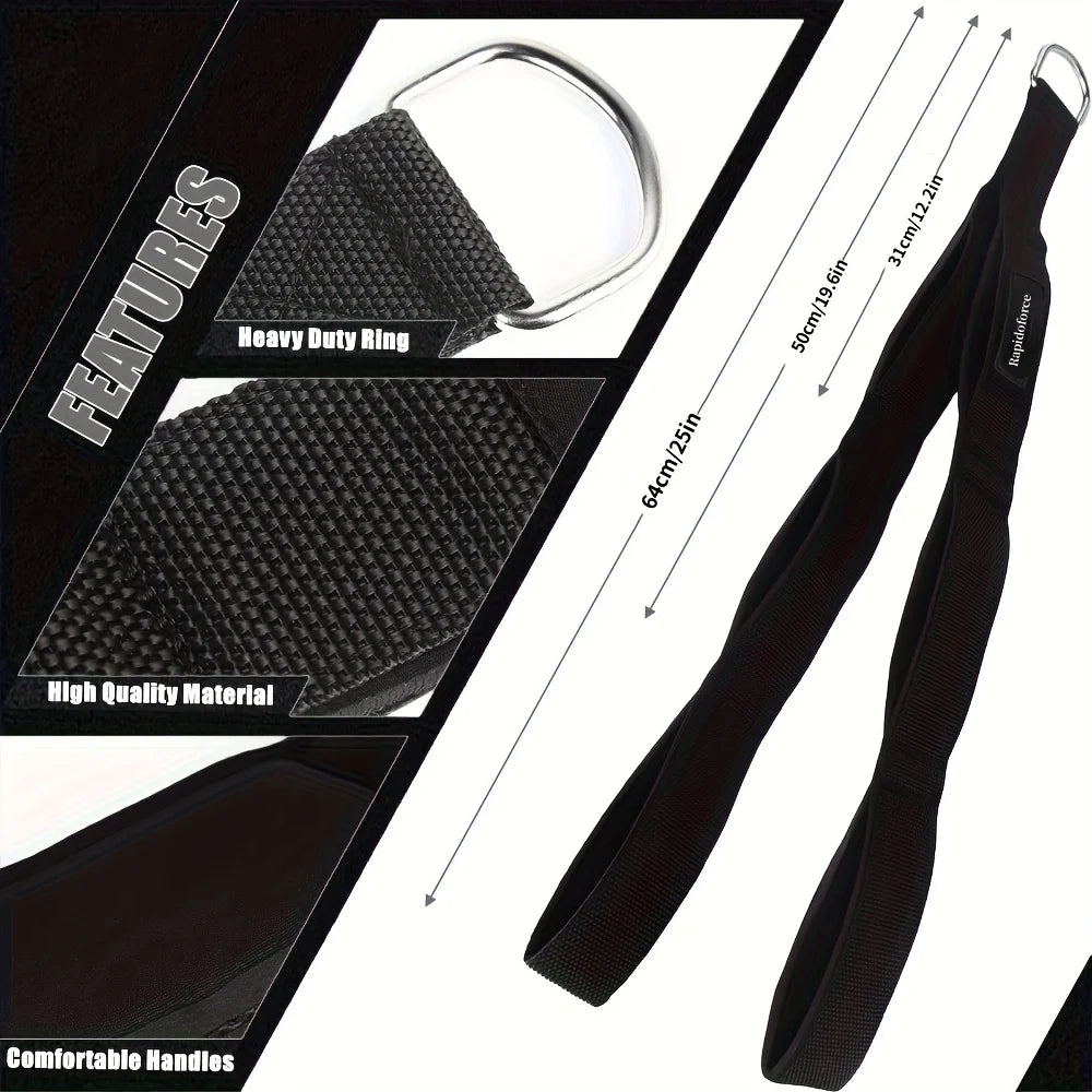 [Extra long triceps rope] Extra long triceps rope with comfortable grip | Triceps rope accessory for enhancing exercise