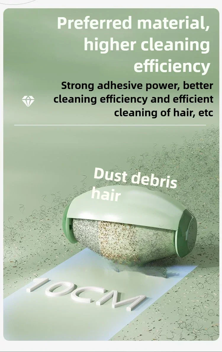 Rullo Levapelucchi Riutilizzabile Alta Qualità Lavabile e Portatile - Adesivo Forte per Rimozione Peli Animali e Polvere Vestiti Mobili Viaggio