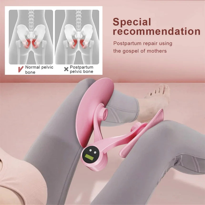 Digital Counter Hip Trainer Leg Trainers Pelvic Floor Muscle Trainer Thigh Master Adjustable Leg Exercises Leg & Butt Training