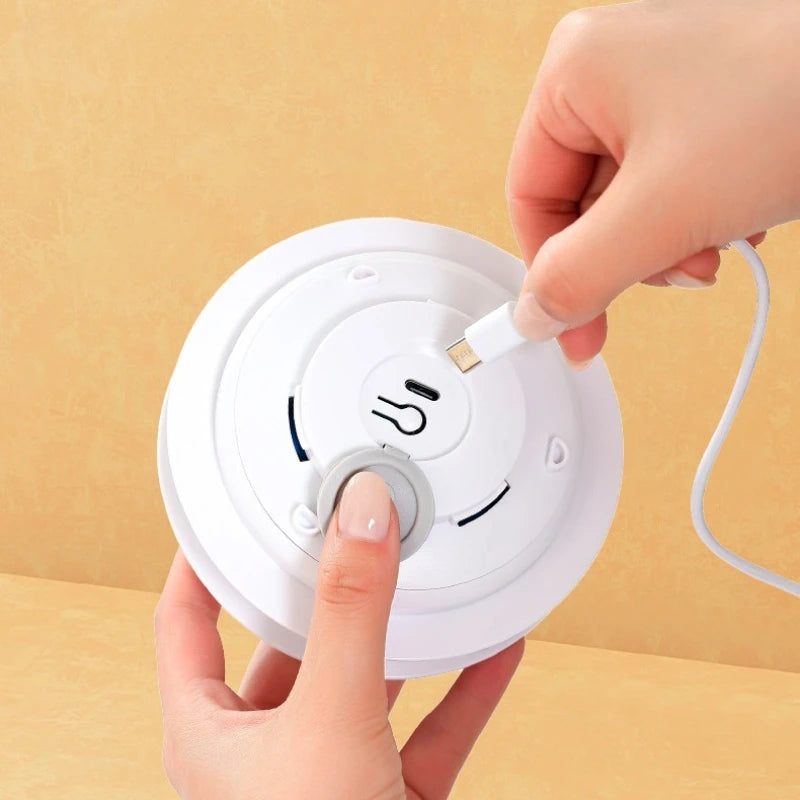 Electric Cat Turntable Pet Toy Interactive Cat Toys Squeaky Motion Activated Moving Automatic Intelligent Cat Funny Stick Toy