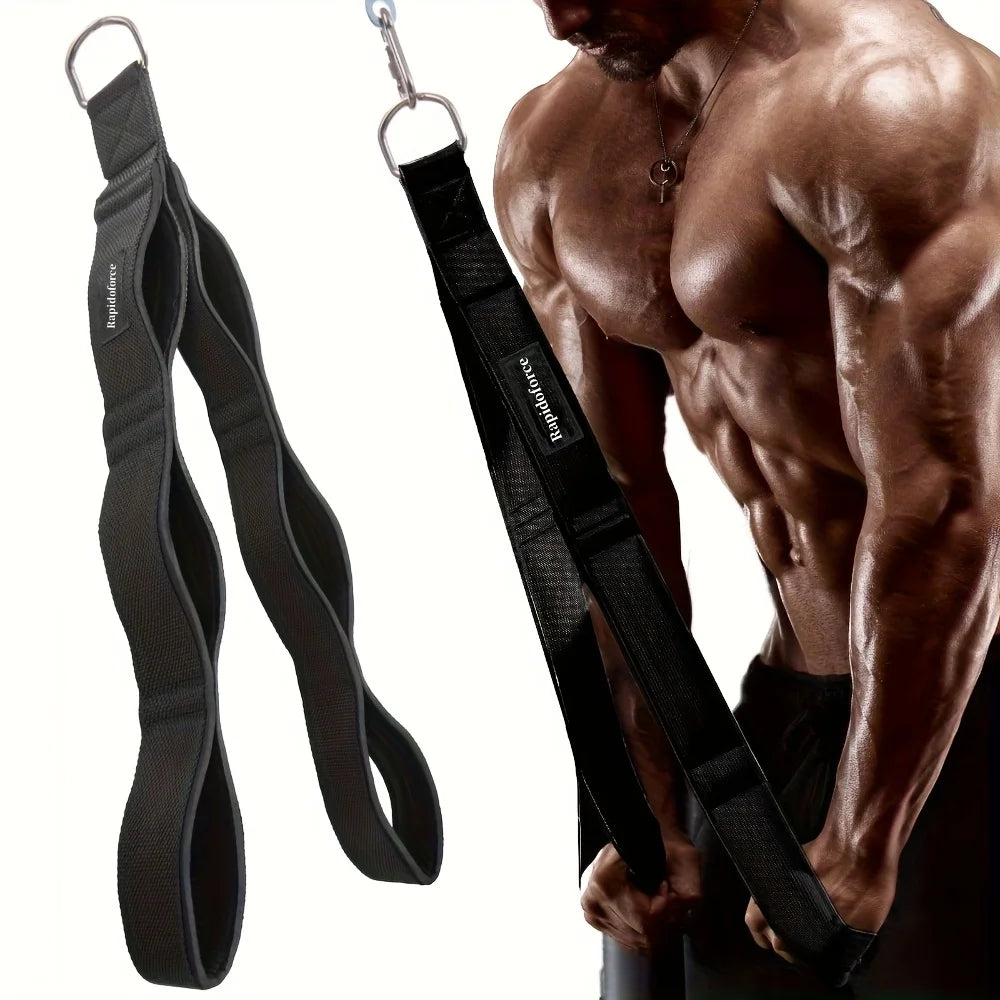 [Extra long triceps rope] Extra long triceps rope with comfortable grip | Triceps rope accessory for enhancing exercise