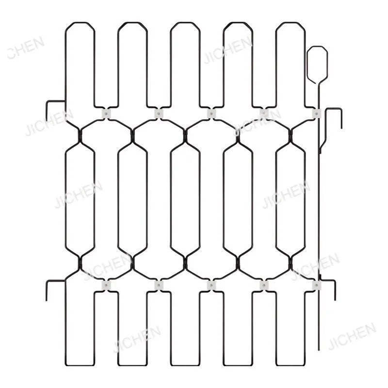 Cancello Pieghevole in Metallo per Animali Domestici, Barriera Retrattile per Interni, Recinzione Durevole e Salvaspazio per Casa, Porte, Corridoi e Sca
